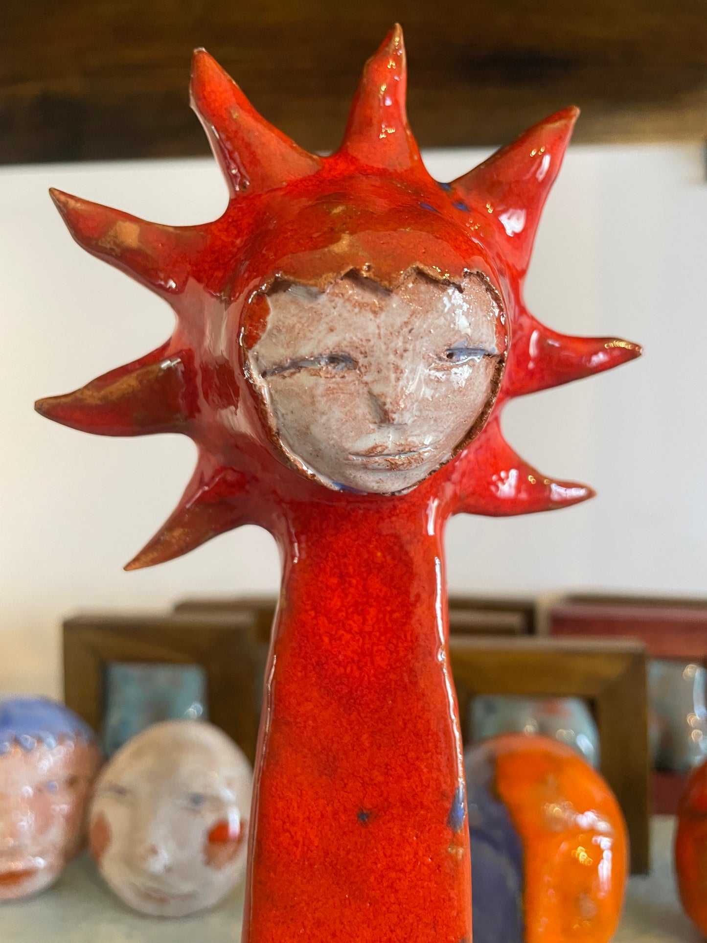 Soleil intérieur en céramique