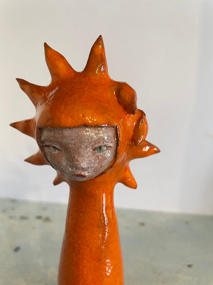 Soleil intérieur prend un coup de soleil en céramique