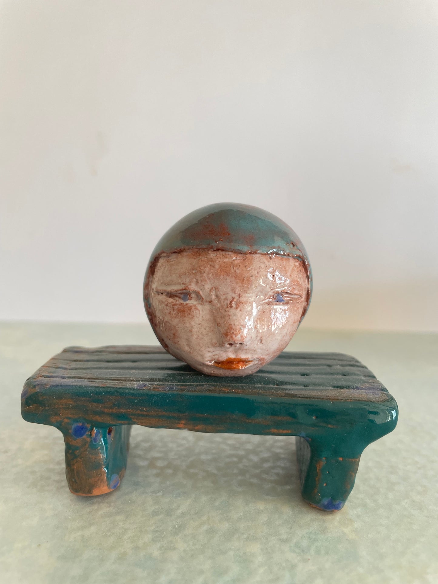 Mini Tête en céramique
