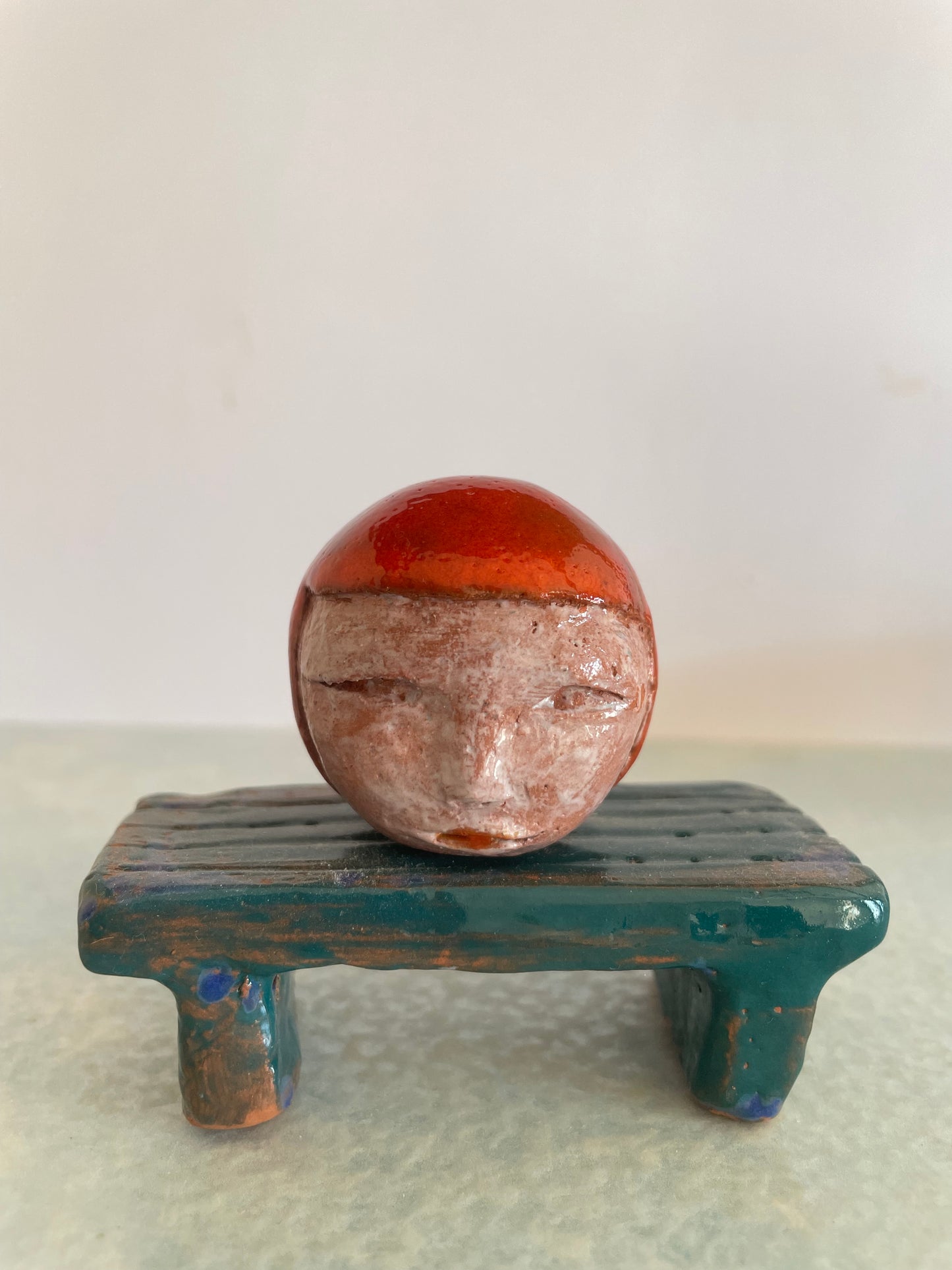 Mini Tête en céramique