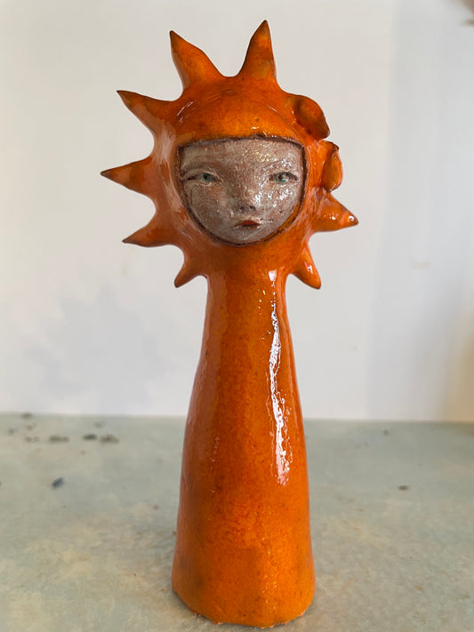 Soleil intérieur prend un coup de soleil en céramique