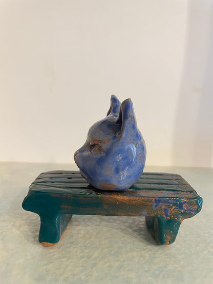 Le Chat bleu