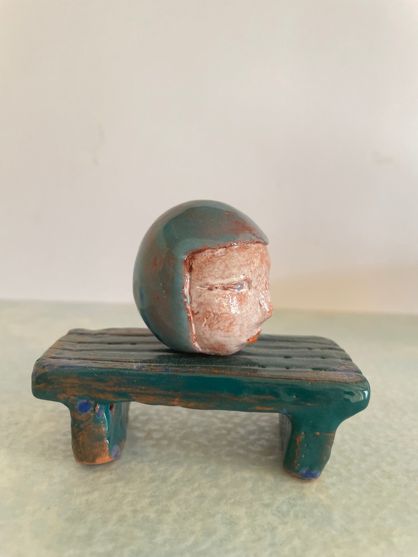 Mini Tête en céramique