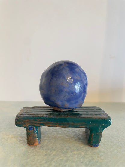Mini tête en céramique